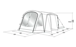 Outwell Nevada 5PE Tunnelzelt -Outwell 689721 4857848