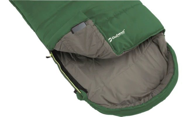 Outwell Campion Junior Green Mumienschlafsack 170 X 65 Cm Grün 5 Outwell Campion Junior Green Mumienschlafsack 170 X 65 Cm Grün – Bild 5