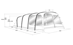 Outwell Avondale 5PA Tunnelzelt -Outwell 737546 4971980