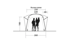 Outwell Milestone Lux Busvorzelt -Outwell 805394 5271614